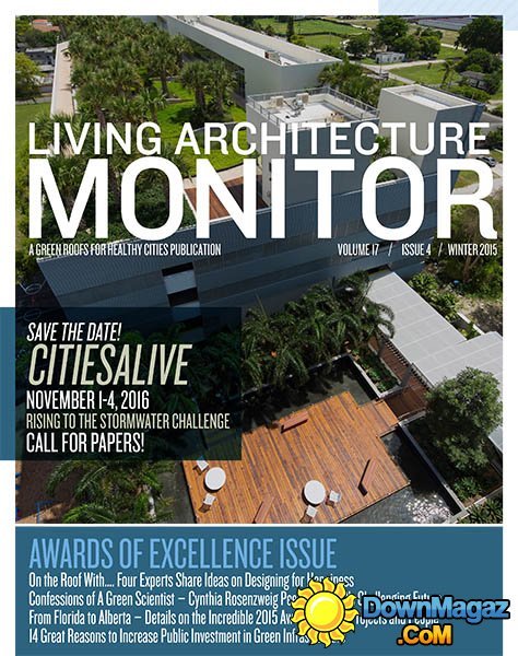 Living Architecture Monitor IUSA - Winter 2015 Living Architecture Monitor IUSA - Winter 2015