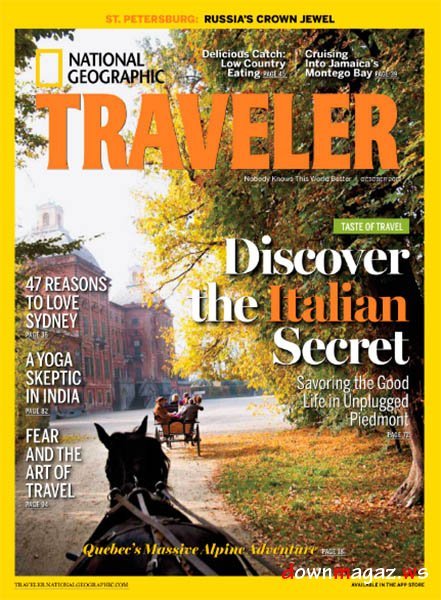 National Geographic Traveler Magazine USA - October 2012 National Geographic Traveler Magazine USA - October 2012