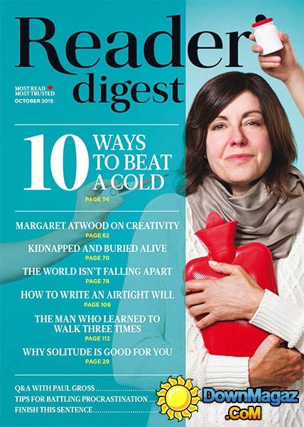 Reader's Digest Canada - October 2015 Reader's Digest Canada - October 2015