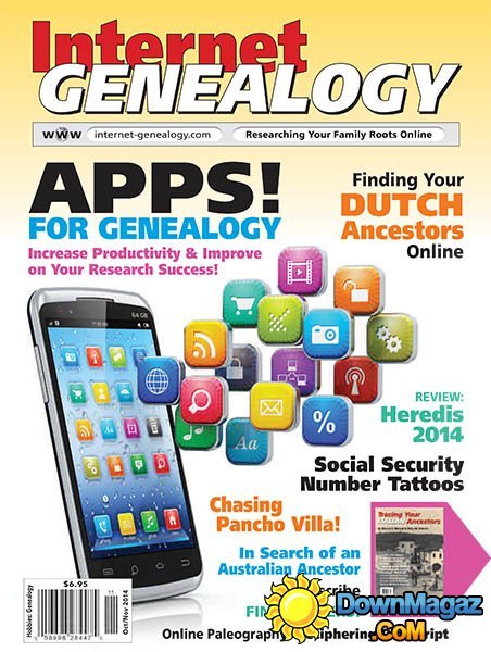 Internet Genealogy - October/November 2014