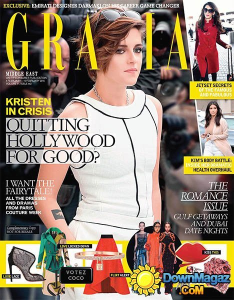 Grazia Middle East - 4 February 2015 Grazia Middle East - 4 February 2015