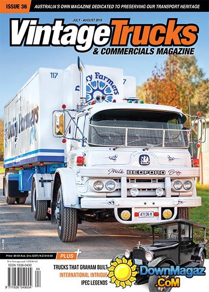 Vintage Trucks & Commercials - July-August 2016