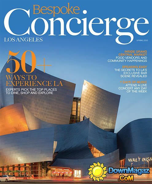 Bespoke Concierge Los Angeles - Spring 2015