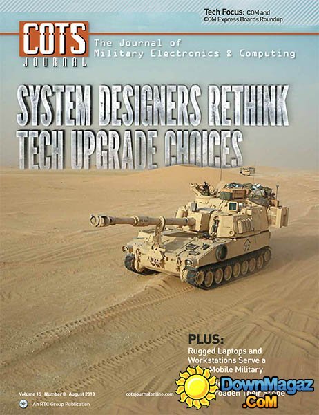 COTS Journal - August 2013 COTS Journal - August 2013