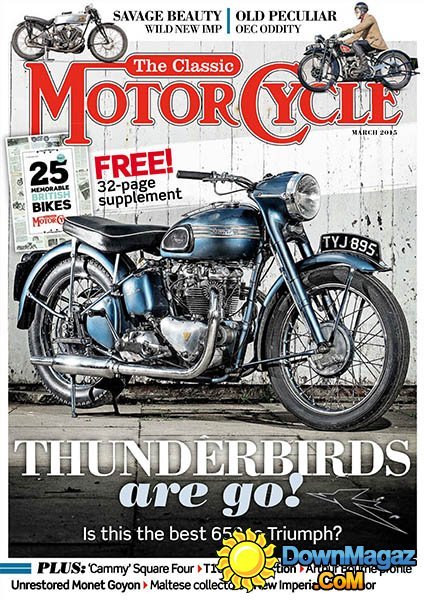 The Classic MotorCycle - March 2015