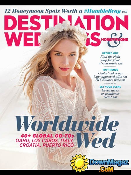 Destination Weddings & Honeymoons USA - September/October 2015 Destination Weddings & Honeymoons USA - September/October 2015
