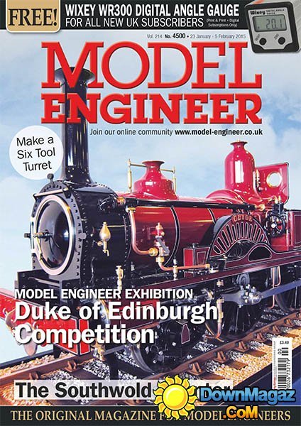 Model Engineer - 23 January 2015