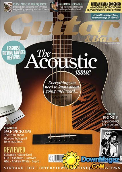 Guitar & Bass - July 2016 Guitar & Bass - July 2016