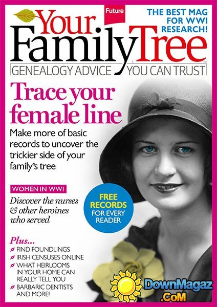 Your Family Tree - September 2014 Your Family Tree - September 2014