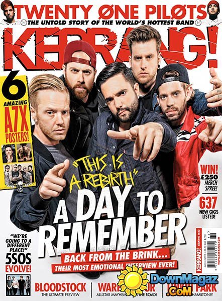 Kerrang! - 13 August 2016 Kerrang! - 13 August 2016