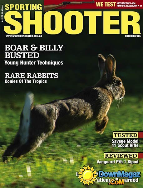 Sporting Shooter AU - October 2016