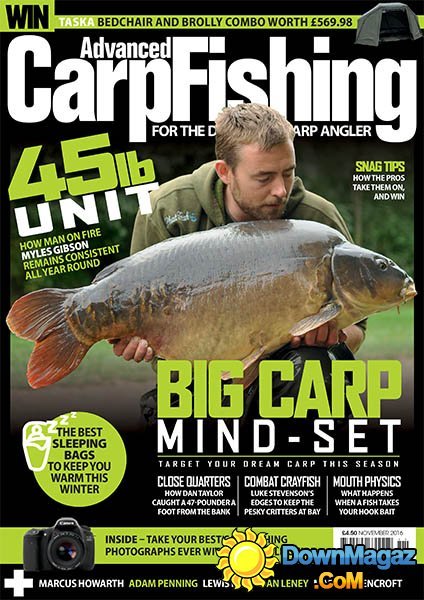 Advanced Carp Fishing - November 2016 Advanced Carp Fishing - November 2016