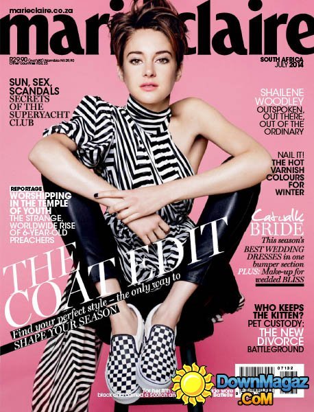 Marie Claire South Africa - July 2014 Marie Claire South Africa - July 2014