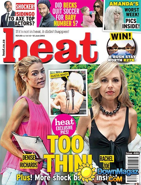 Heat South Africa - 6 June 2013 Heat South Africa - 6 June 2013