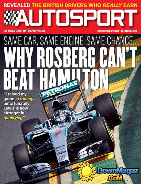 Autosport UK - 8 October 2015 Autosport UK - 8 October 2015