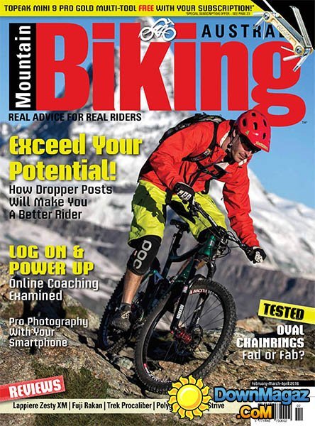 Mountain Biking AU - February/March/April 2016 Mountain Biking AU - February/March/April 2016
