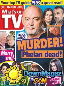 What's on TV - 10.12.2016 What's on TV - 10.12.2016