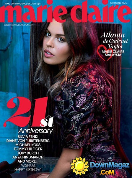 Marie Claire MY - September 2015 Marie Claire MY - September 2015