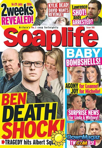 Soaplife - 16 July 2016 Soaplife - 16 July 2016