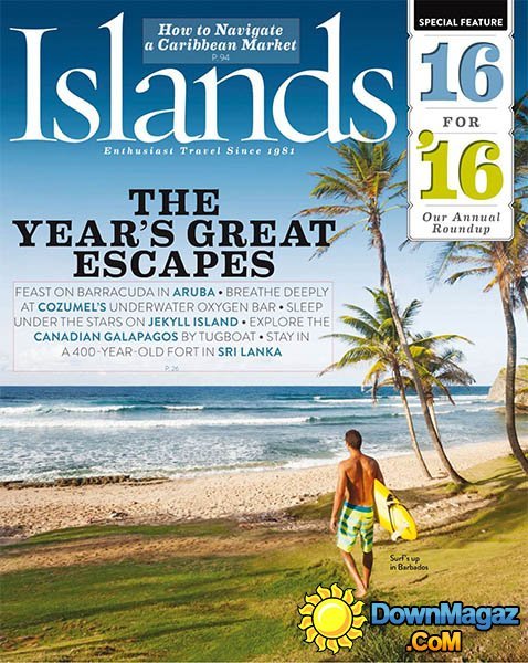 Islands USA - January/February 2016