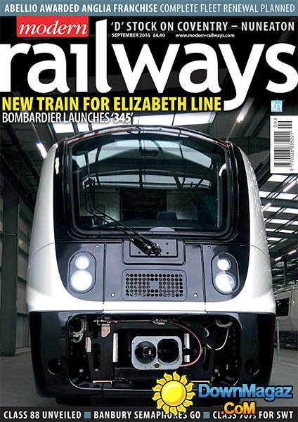 Modern Railways - September 2016 Modern Railways - September 2016