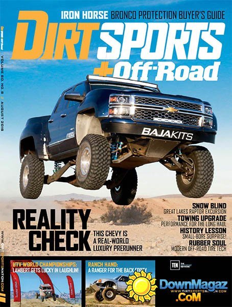 Dirt Sports + Off-road - August 2016 Dirt Sports + Off-road - August 2016
