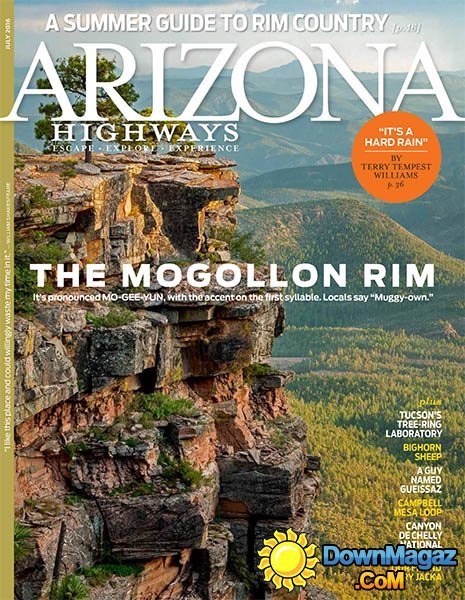 Arizona Highways - July 2016 Arizona Highways - July 2016