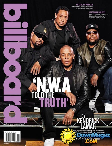 Billboard USA - 22 August 2015 Billboard USA - 22 August 2015