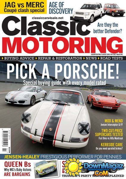 Classic Motoring - July 2016 Classic Motoring - July 2016