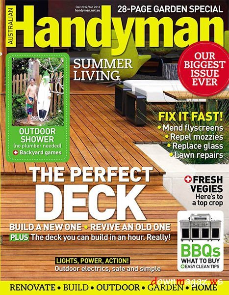 Handyman (Australian) - December 2012 / January 2013 Handyman (Australian) - December 2012 / January 2013