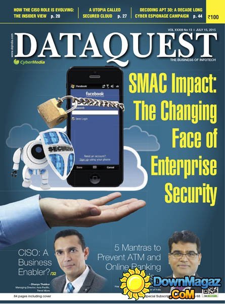 DataQuest India - 15 July 2015 DataQuest India - 15 July 2015