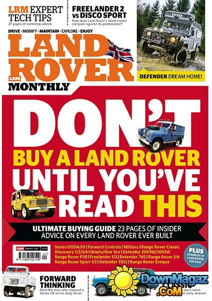 Land Rover Monthly - January 2015 Land Rover Monthly - January 2015