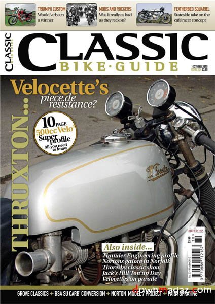 Classic Bike Guide - October 2010
