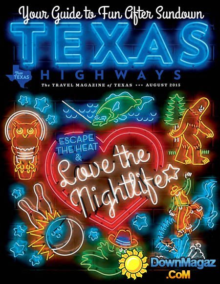 Texas Highways USA - August 2015