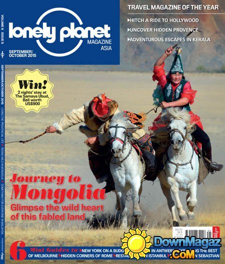 Lonely Planet Asia – September-October 2015