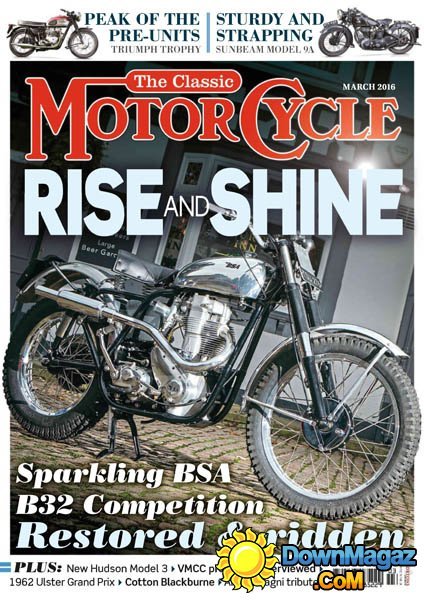 The Classic MotorCycle - March 2016
