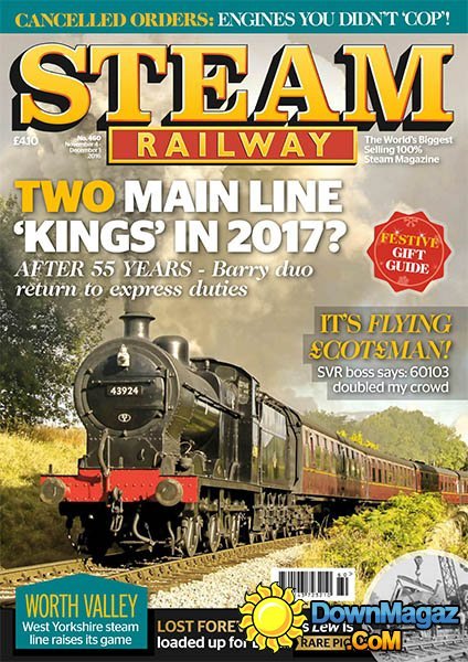Steam Railway - November 4, 2016 Steam Railway - November 4, 2016
