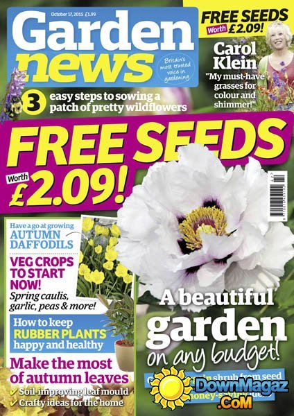 Garden News UK – 17 October 2015 Garden News UK – 17 October 2015