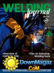 Welding Journal - 01.2017 Welding Journal - 01.2017