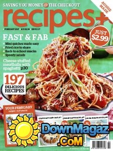 recipes+ AU - 02.2017 recipes+ AU - 02.2017