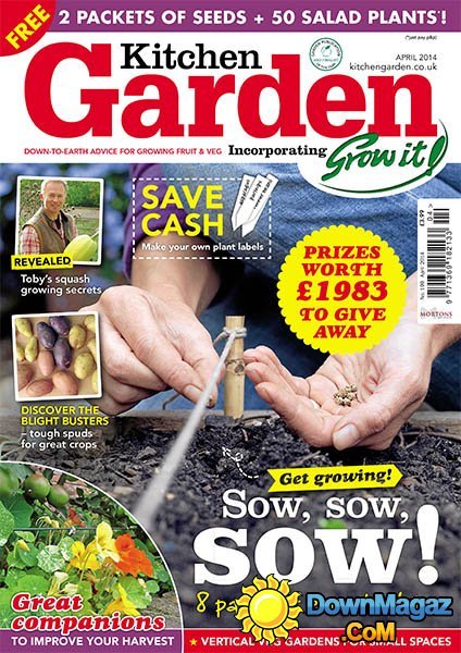 Kitchen Garden - April 2014 Kitchen Garden - April 2014