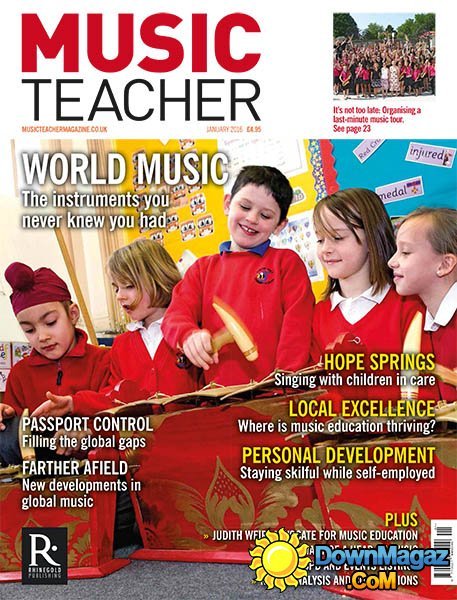 Music Teacher UK - January 2016 Music Teacher UK - January 2016