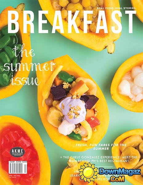 Breakfast - April - May 2016 Breakfast - April - May 2016