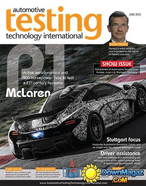 Automotive Testing Technology International - June 2013 Automotive Testing Technology International - June 2013