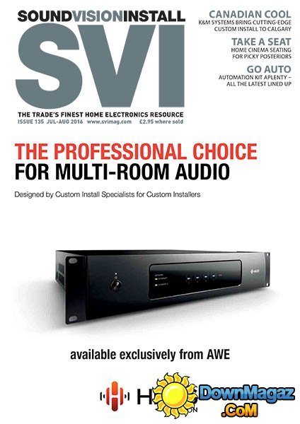 Sound Vision Install - July/August 2016 Sound Vision Install - July/August 2016