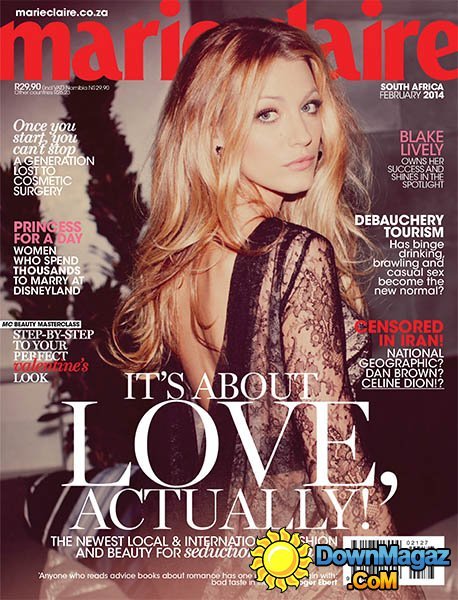 Marie Claire South Africa - February 2014 Marie Claire South Africa - February 2014
