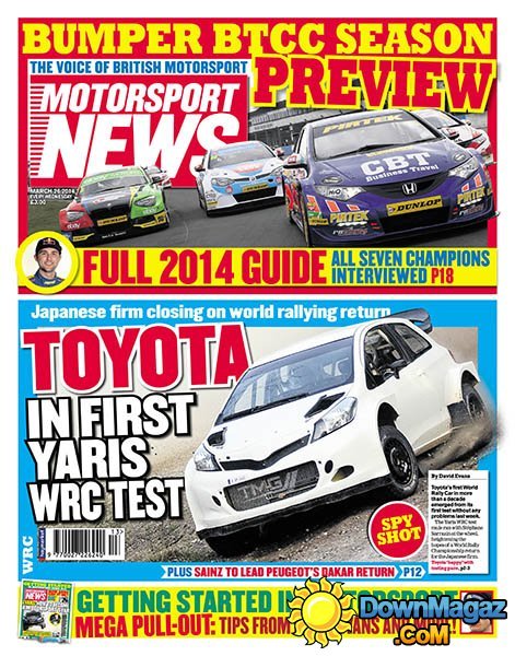 Motorsport News - 26 March 2014