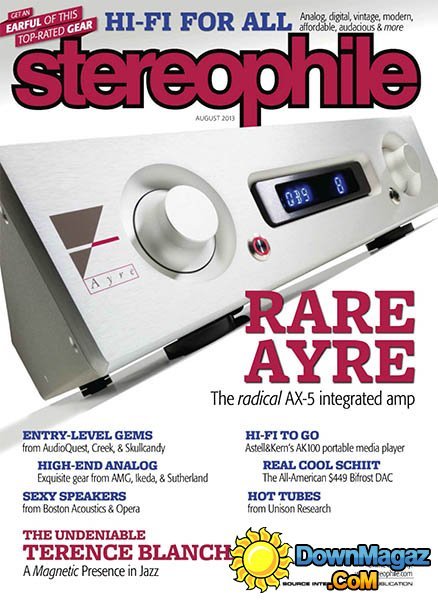 Stereophile - August 2013 Stereophile - August 2013