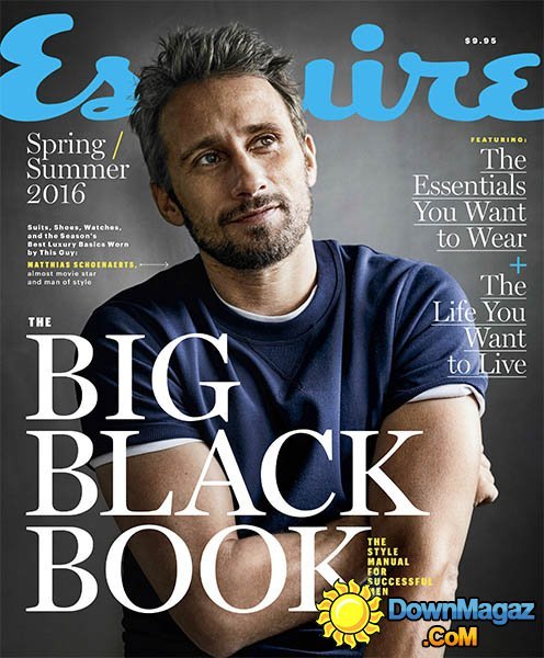 Esquire's Big Black Book - Spring - Summer 2016 Esquire's Big Black Book - Spring - Summer 2016