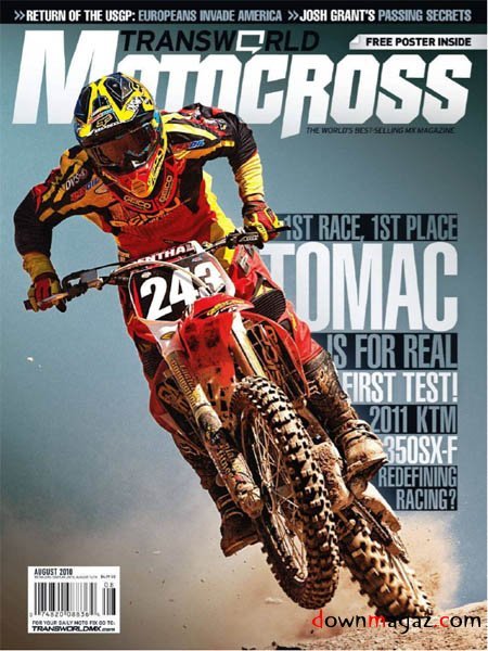 Transworld Motocross - August 2010 Transworld Motocross - August 2010